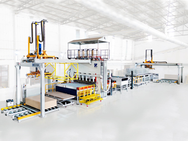 Melamine Laminate Press Line